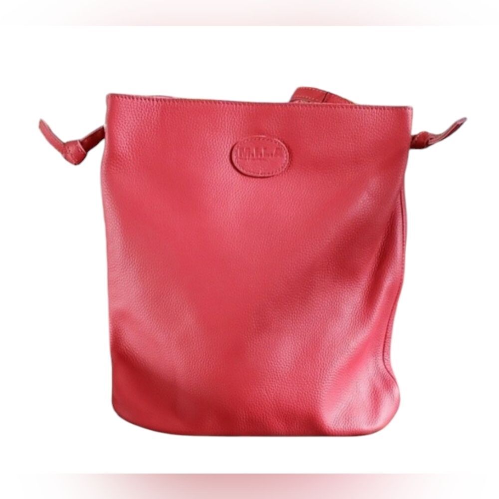 NWT M.I.L.A. Made in Los Angeles Red Leather Purse Crossbody Bag